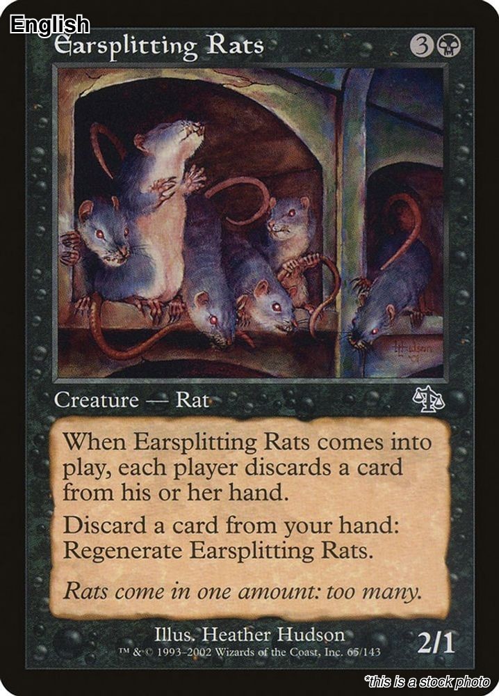 MTG Earsplitting Rats [JUD - 65] LP