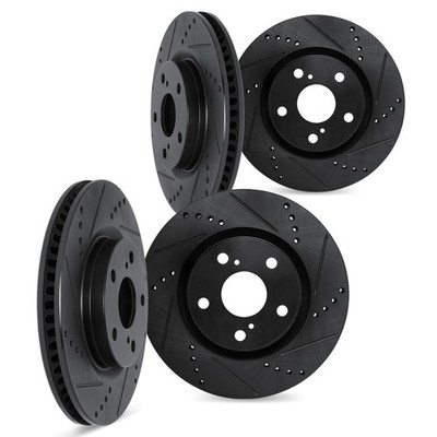 Dynamite Friction Disc Brake Rotor Set for Explorer, Flex+More 8004-54133
