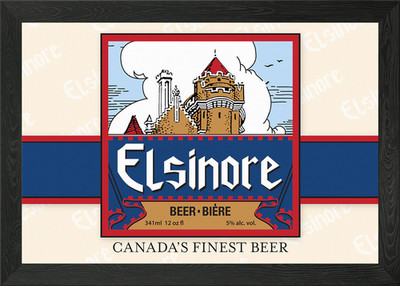 Elsinore Beer Framed Wall Art Poster Canvas Print Picture