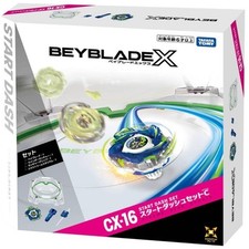 TAKARA TOMY BEYBLADE X CX-16 Start Dash Set C Stadium Launcher Japan New