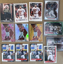 2022 Topps no.273 FENWAY PARK Green Foil  #'d 149/150 Alex Verdugo lot X12 prizm