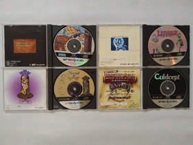 Sega Saturn Lot 16 Games Virtua Fighter 2 Panzer Dragoon Evangelion Gungriffon