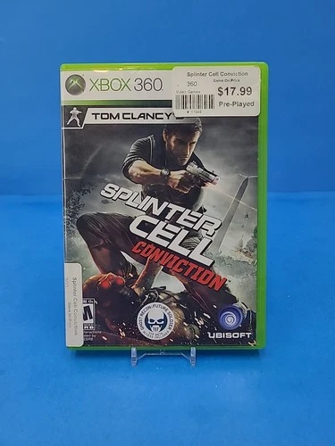 Tom Clancy's Splinter Cell: Conviction (Microsoft Xbox 360) CIB Complete