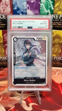 One Piece Nico Robin 3D2Y C ST14-007 Trading Card - PSA 10