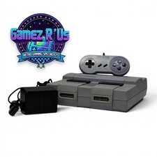 Super Nintendo (SNES) Bundle - OEM Controller & OEM Cables - Tested Perfectly!
