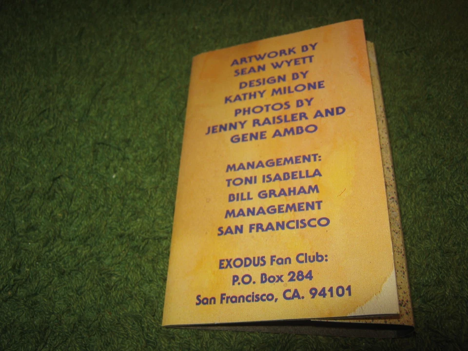 Exodus - Good Friendly Violent Fun (cassette) - Image 4 of 4