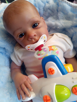 Kleiner Finn s. Dich    Reborn   Handarbeit