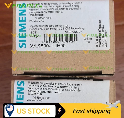 1PC NEW IN SEALED BOX 3VL9800-1UH00 SIEMENS 3VL9 800-1UH00