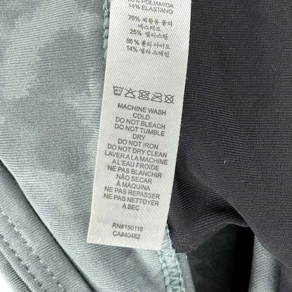 VARLEY Let's Move Harris Bra Women's Size Medium Gray Animal Pattern NWT Yoga - Immagine 4 di 4