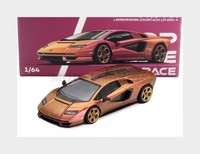 POP-RACE-LIMITED PR640175 Lamborghini Countach Lpi 800-4 2021 Gelb 1/64
