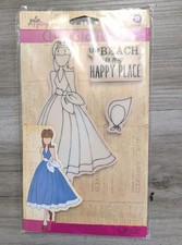 Julie Nutting Camille Doll Cling Stamp Prima Beach Summer