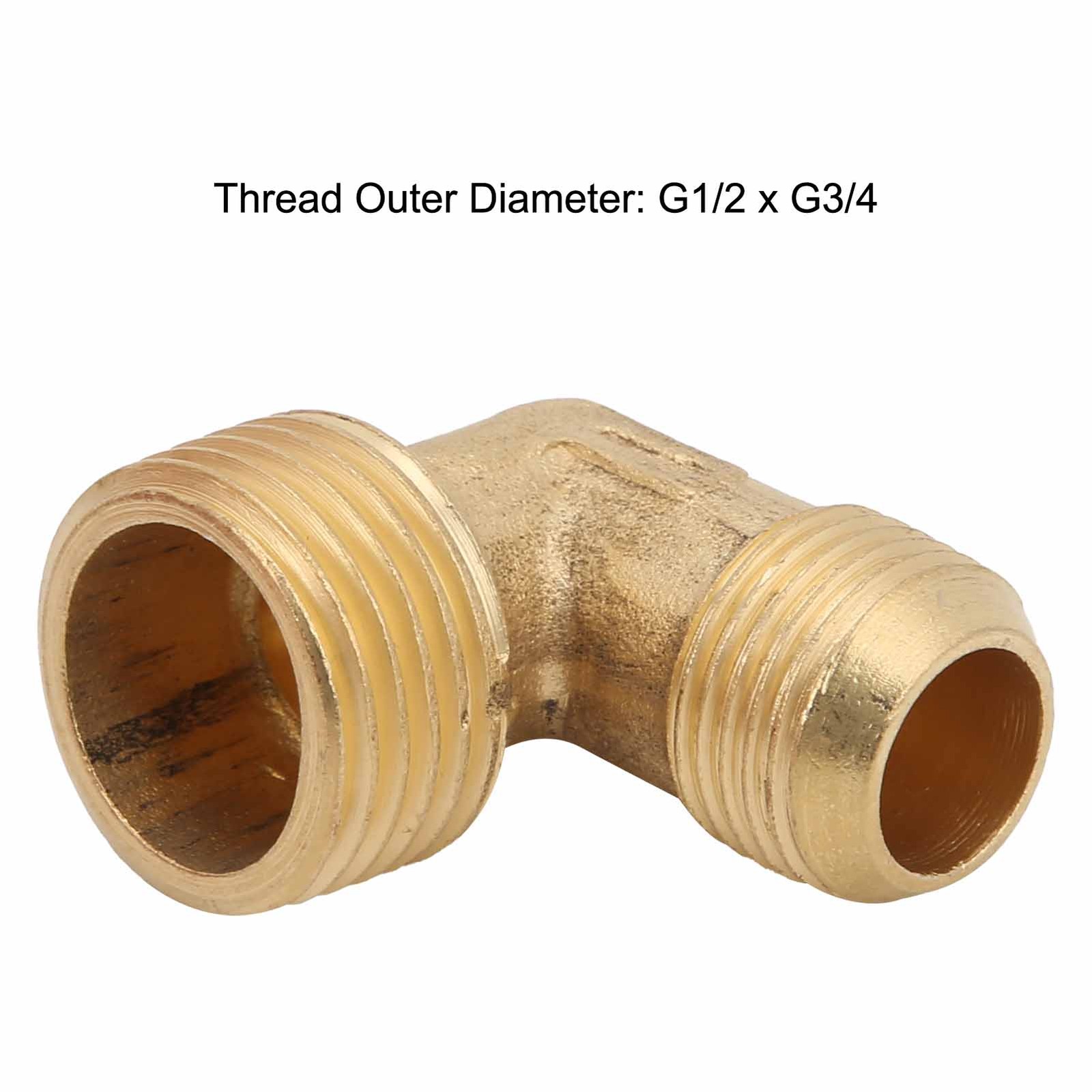 1100W Air Compressor 90 Degree Elbow Brass 1‑Way Check Valve Accessories Fitting