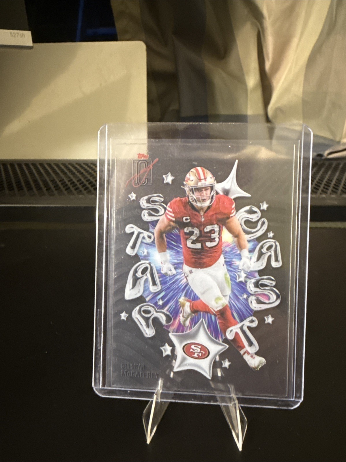 2025 Topps Signature Class Christian McCaffrey #SC-23 Star Cast SP 49ers