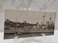 World War 2 Era Original Photo Picture Military Militaria Ship Boat Soldier Old