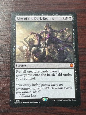 1x RISE OF THE DARK REALMS - Foundation - MTG - Magic the Gathering