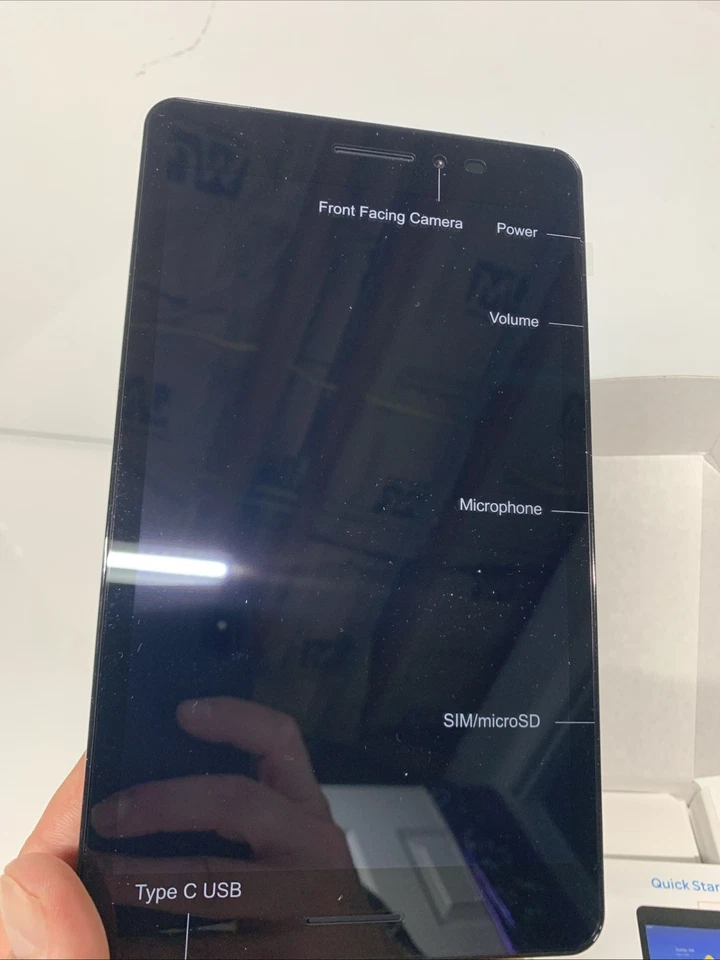 NEW OPEN BOX - AT&T Trek 2 HD TABLET - 8-inch Android tablet with HD display - Image 4 of 4