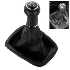 Schaltsack + Schaltknauf + Rahmen passend fitVW Golf 4 IV VW Bora (13mm)