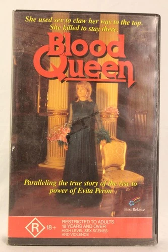 Blood Queen 1972 VHS Tape PAL Biopic Drama Radley Metzger Christiane Krüger