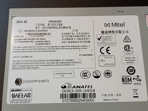 Mitel 3300 MXe III Controller 50006269 - Picture 15 of 17
