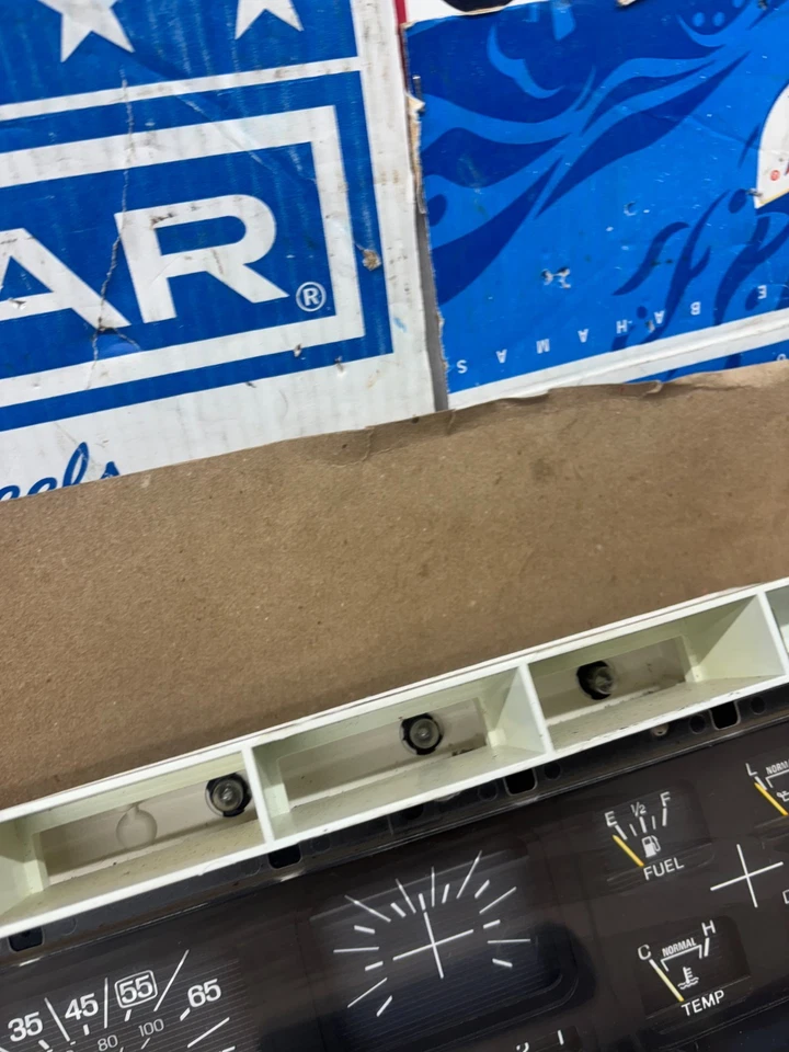 1982 年 1986 年福特 F150 F350 F25 DASH 仪器仪表盘自动速度计 — 第 3/4 张图片