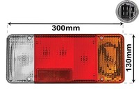 VAN Wezel Heckleuchte Rechts U.A. FüR CitroËN, Fiat, Iveco, Peugeot