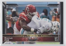 2015 Topps Topps.com Online Exclusive NFL 50th Super Bowl Dontari Poe #129 0h1