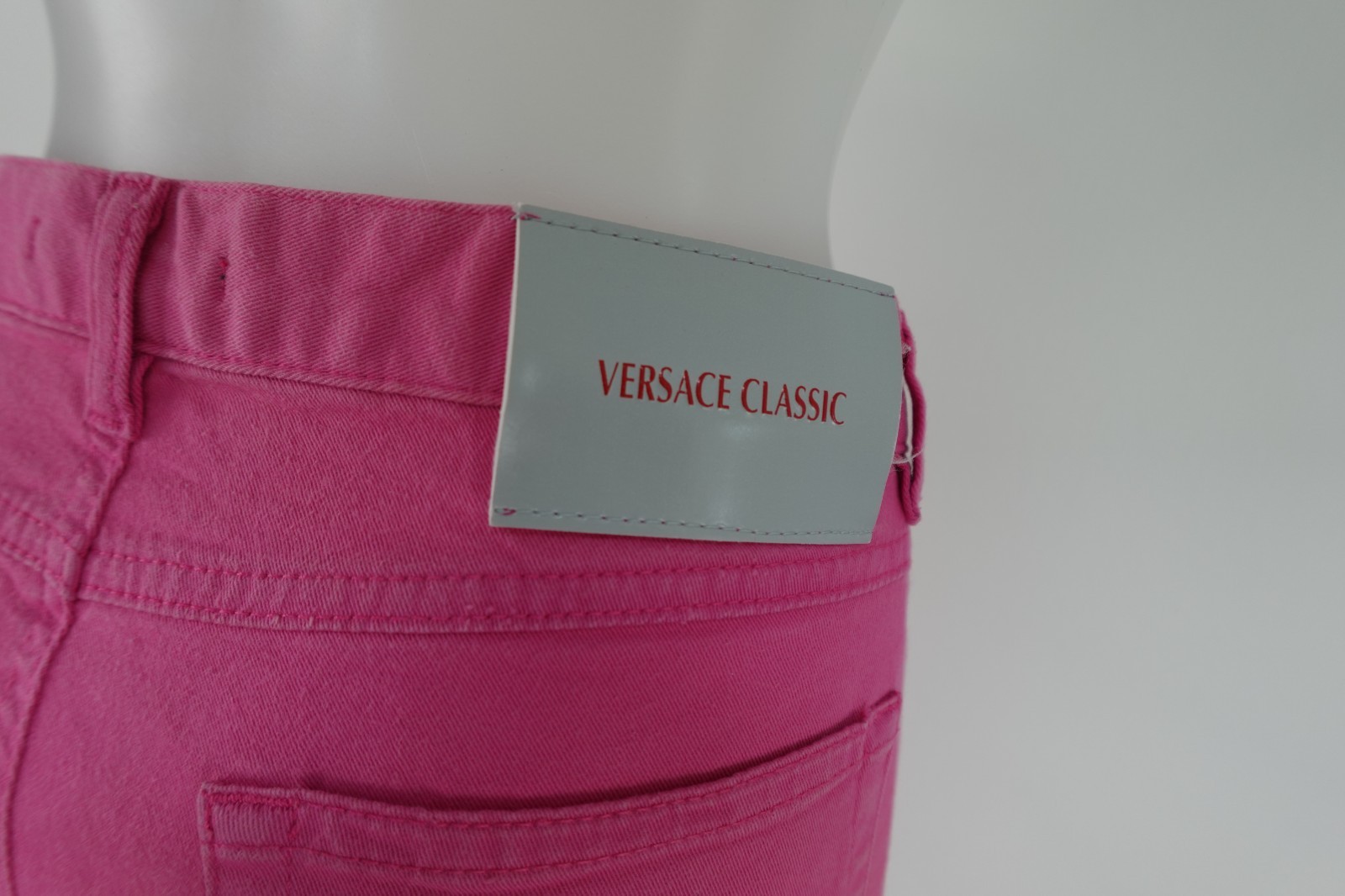 Versace Classic V2 Women's Trousers Size 45/31 Woman Italy Vintage Skinny thumbnail 9
