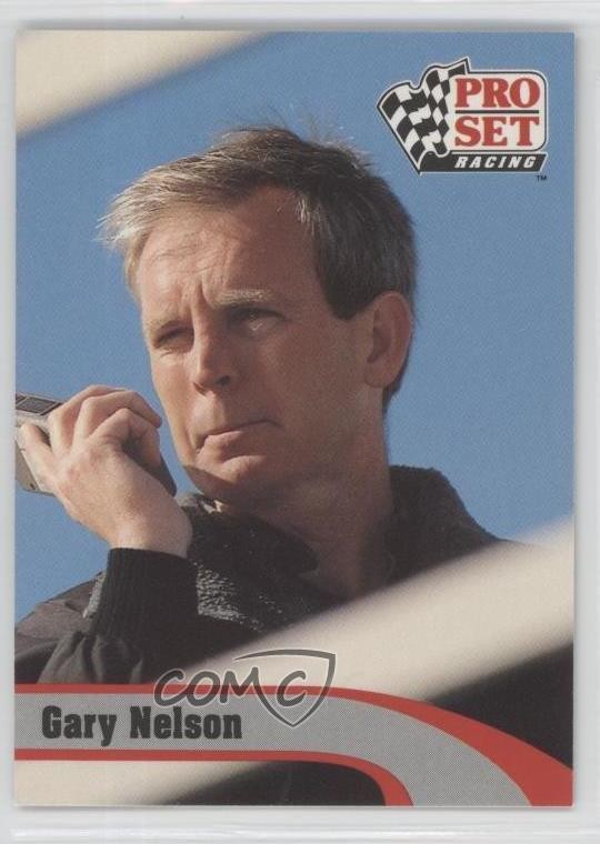 1992 Pro Set Winston Cup Gary Nelson #189 9am