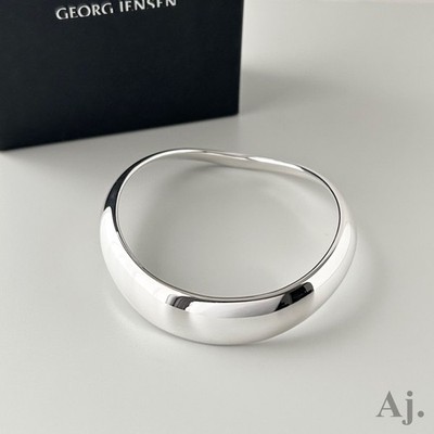 Georg Jensen 501A Curve Bangle Bracelet Sterling Silver by Regitze Overgaard