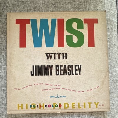 Crown Records Twist With Jimmy Beasley LP Vinyl R&B & Soul Twist CLP 5241
