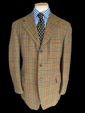 Herren Vintage Bladen Supasax Tweed Sakko Blazer 43R Heavyweight