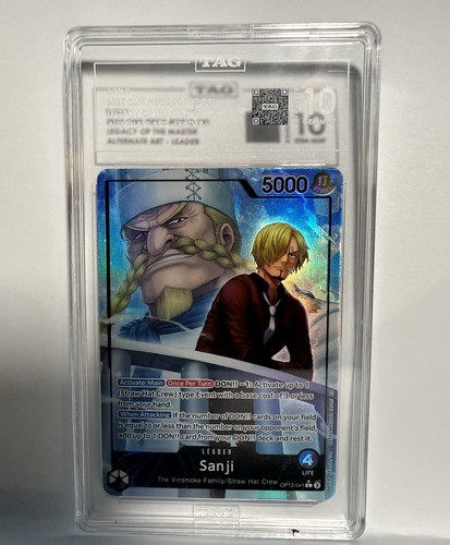 Sanji (Alternate Art) graded TAG 10 for sale on eBay