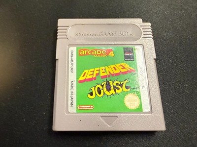 Arcade Classic 4 Defender / Joust - Nintendo Game Boy (GB) GETESTET/FUNKTIONSTÜCHTIG