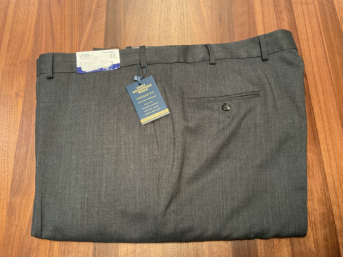 Hart Schaffner Marx Chicago Fit Expander Pant - 46L - Gray - Picture 1 of 6