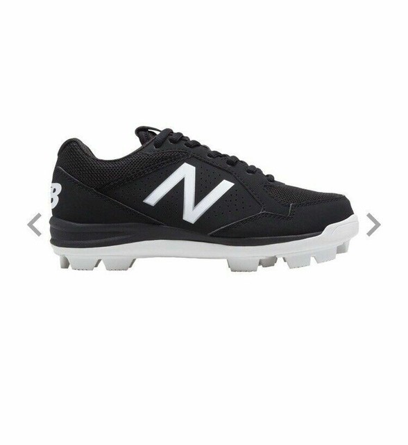 New Balance Youth Baseball Cleats Size Kids 11 Black White JASTARK1