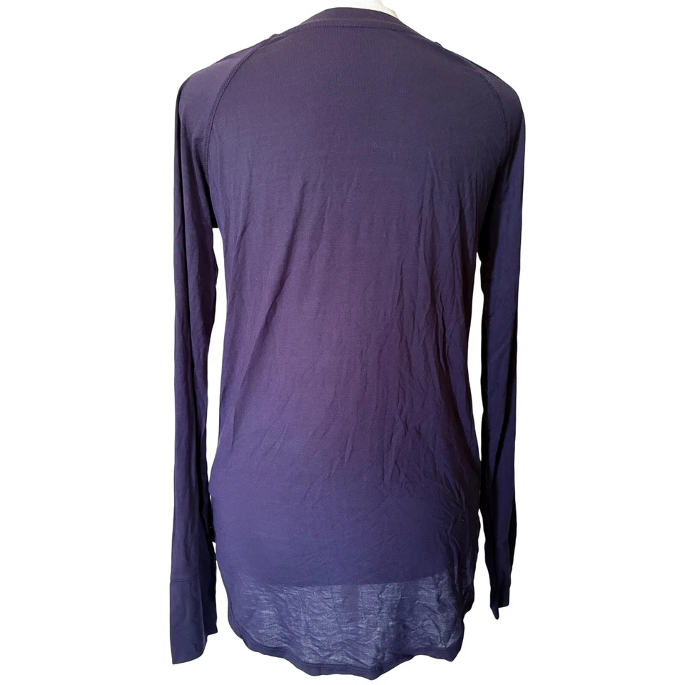 Top de manga larga GapBody Pure Body agujeros para el pulgar negro oscuro XS Foto 2 de 4