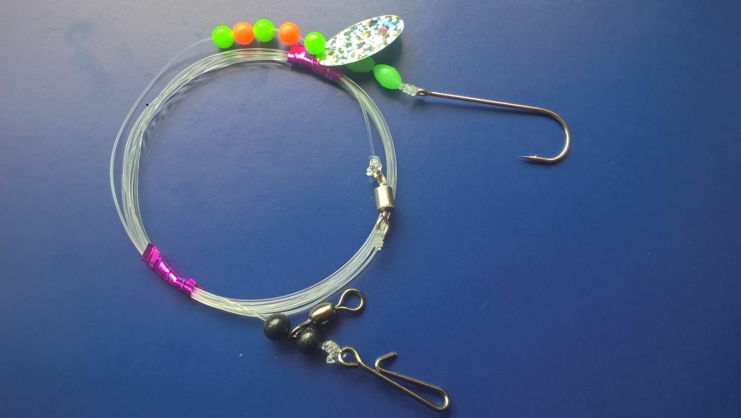 Bait Butcher Handmade Sea Fishing Pulley Rigs – 3-Pack With 2/0, 3/0, 4/0 Hooks For Saltwater