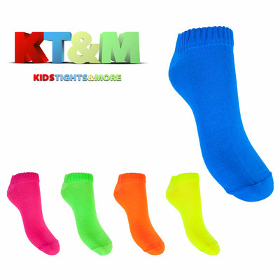 neon trainer socks