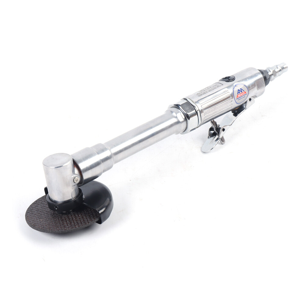 1/4" Air Angle Edge Die Grinder Cutter Polisher Air Tools 18000 RPM Long Handle