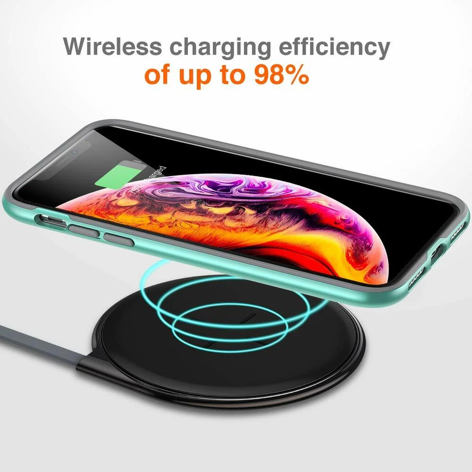 Funda tipo aro parachoques ESR para iPhone Xs Max armadura de alta resistencia con cojín flexible Foto 3 de 3