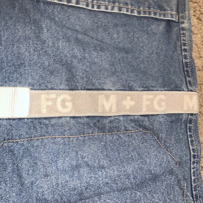 Vintage Le Jean De Marithe Francois Girbaud Shuttle Strap Denim