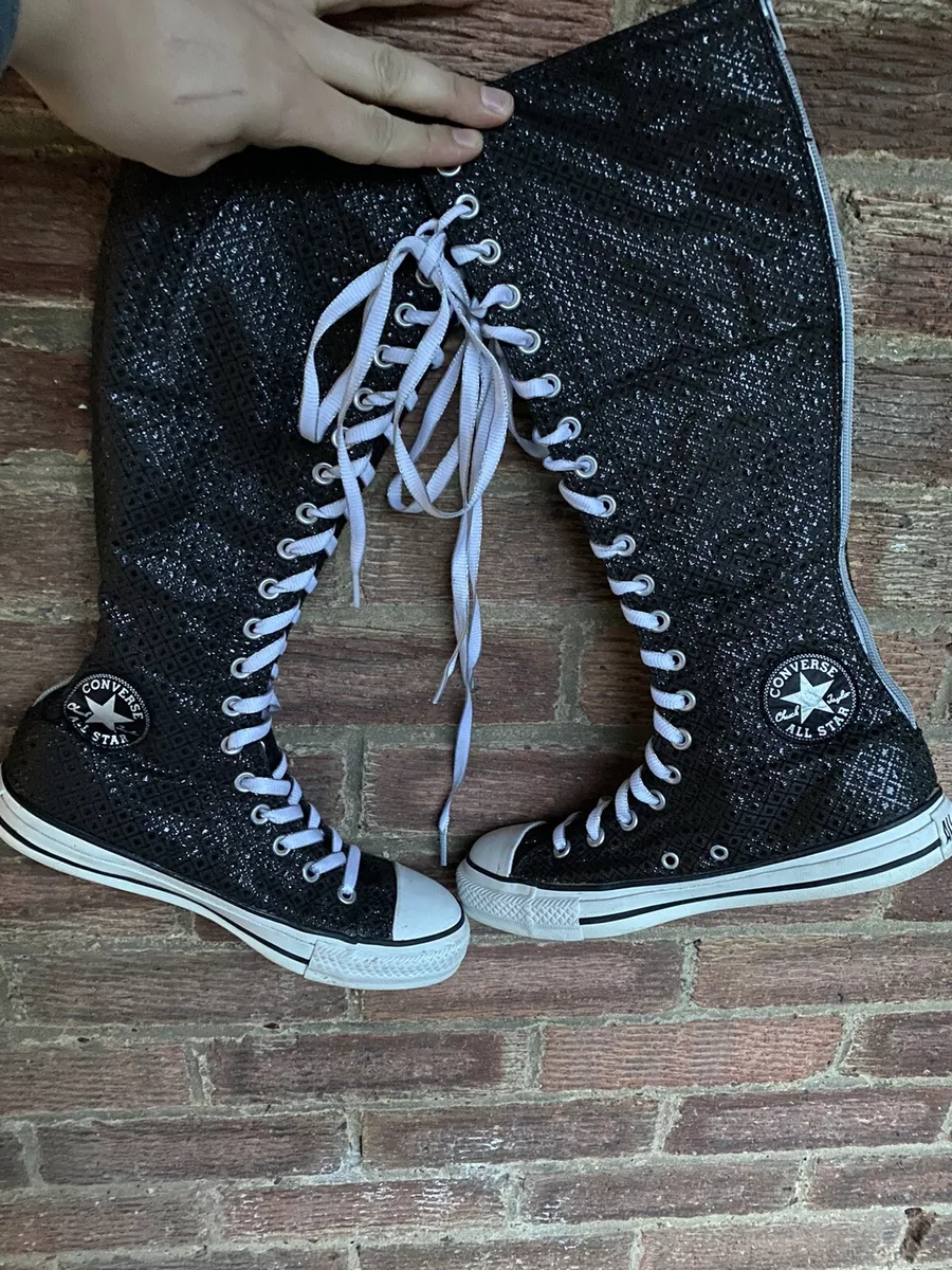 High top converse up to best sale knees