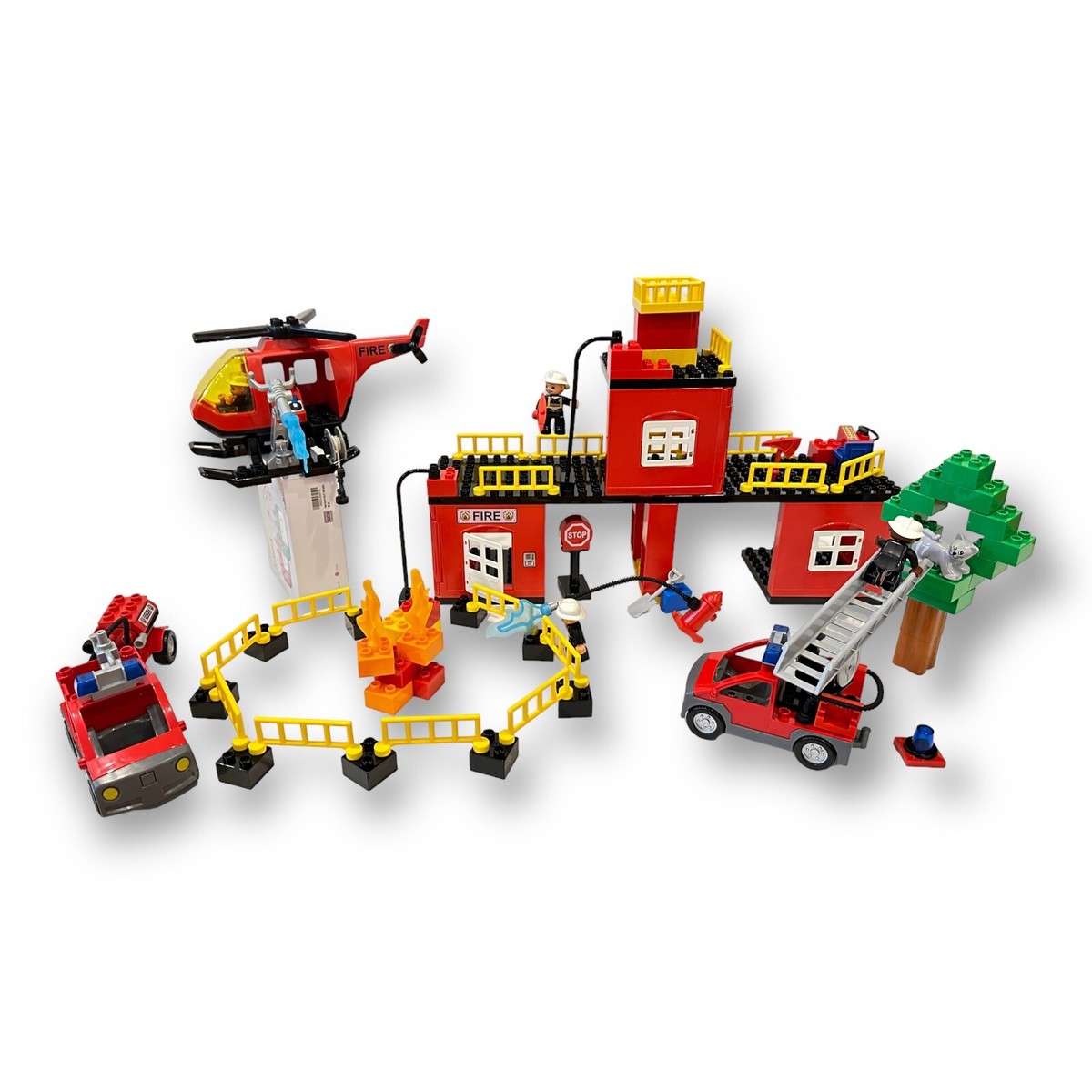 LEGO 9240 Fire Rescue Education Services Duplo Box 2006 complete