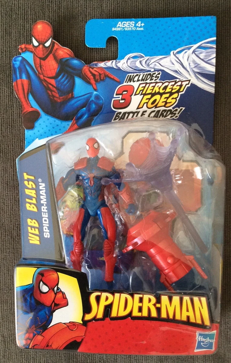 Spiderman web 2024 slinging action figure