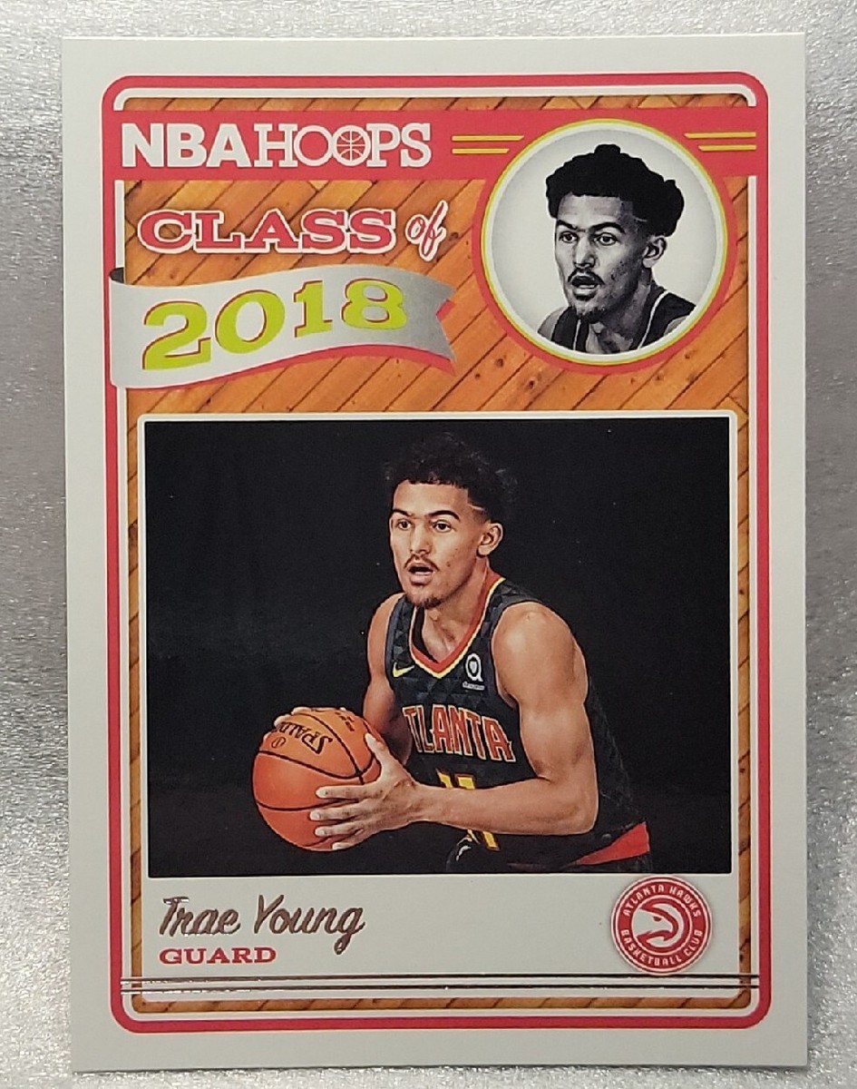 RC 2018 NBAカード Trae Young 2018-19 Panini NBA Hoops Class of 2018 Trae Young #5 Rookie RC