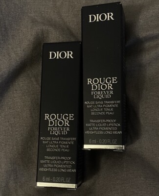 DIOR - ROUGE DIOR NR. 999 - FOREVER LIQUID LIPPENSTIFT - 6 ML NEW