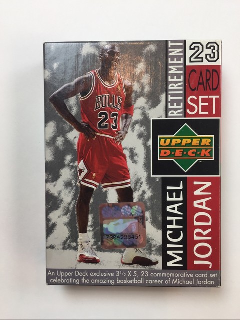 michael jordan card 23 upper deck
