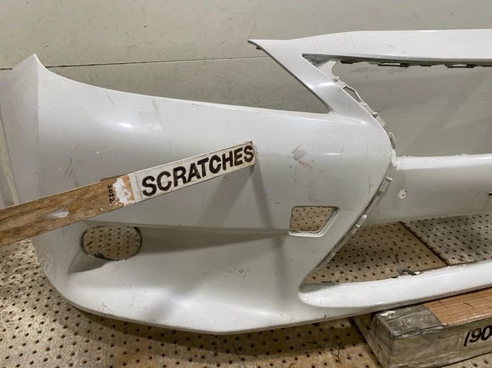 OEM 2013-2015 Lexus ES350/ES300H Base w/Sensor Holes Front Bumper Cover - Image 2 of 4