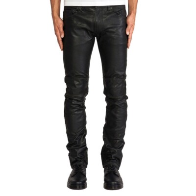 Mens Tailored Leather Pants Custom Tailored Leather Pants Men