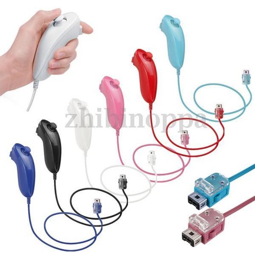 Built in Motion Plus Remote +Nunchuck Controller+ Case for Nintendo Wii & wii u - Picture 4 of 4